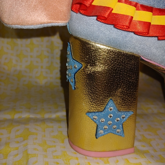 Irregular Choice Disney Dumbo Adorable Ankle Boots Shoes - Picture 11 of 16